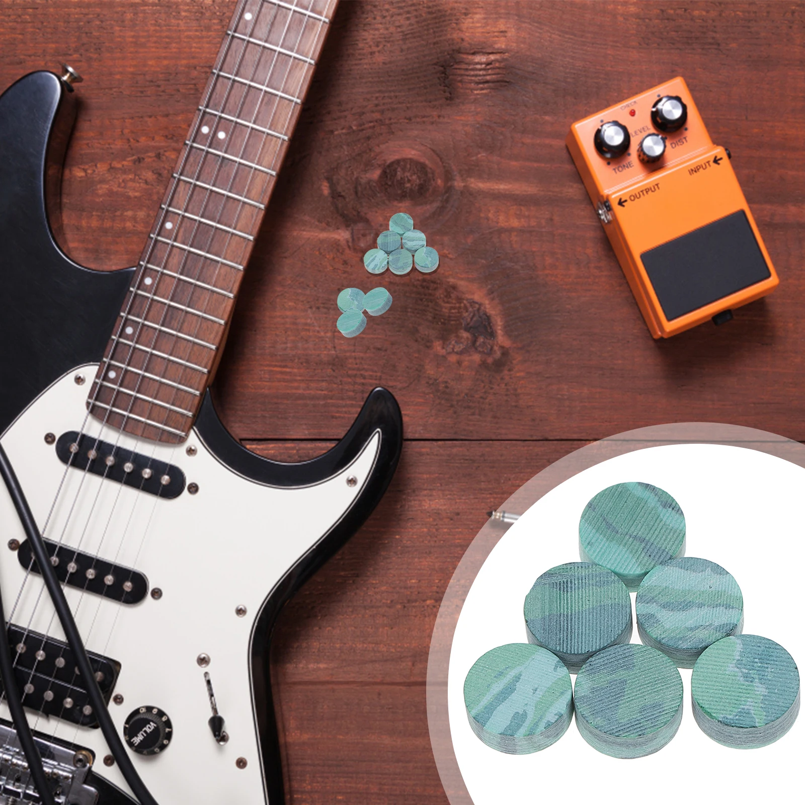 

10 Pcs Guitar Shell Dots Abalone Inlay Material Round Shape High Quality Fingerboard Mandolin Banjo Ukulele Fretboard Dot