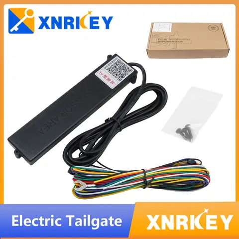 XRNKEY 자동차 한 발 자동 트렁크 부트 킥 센서, 전기 스마트 뒷문 킥 스위치, 자동차 트렁크 개방 센서