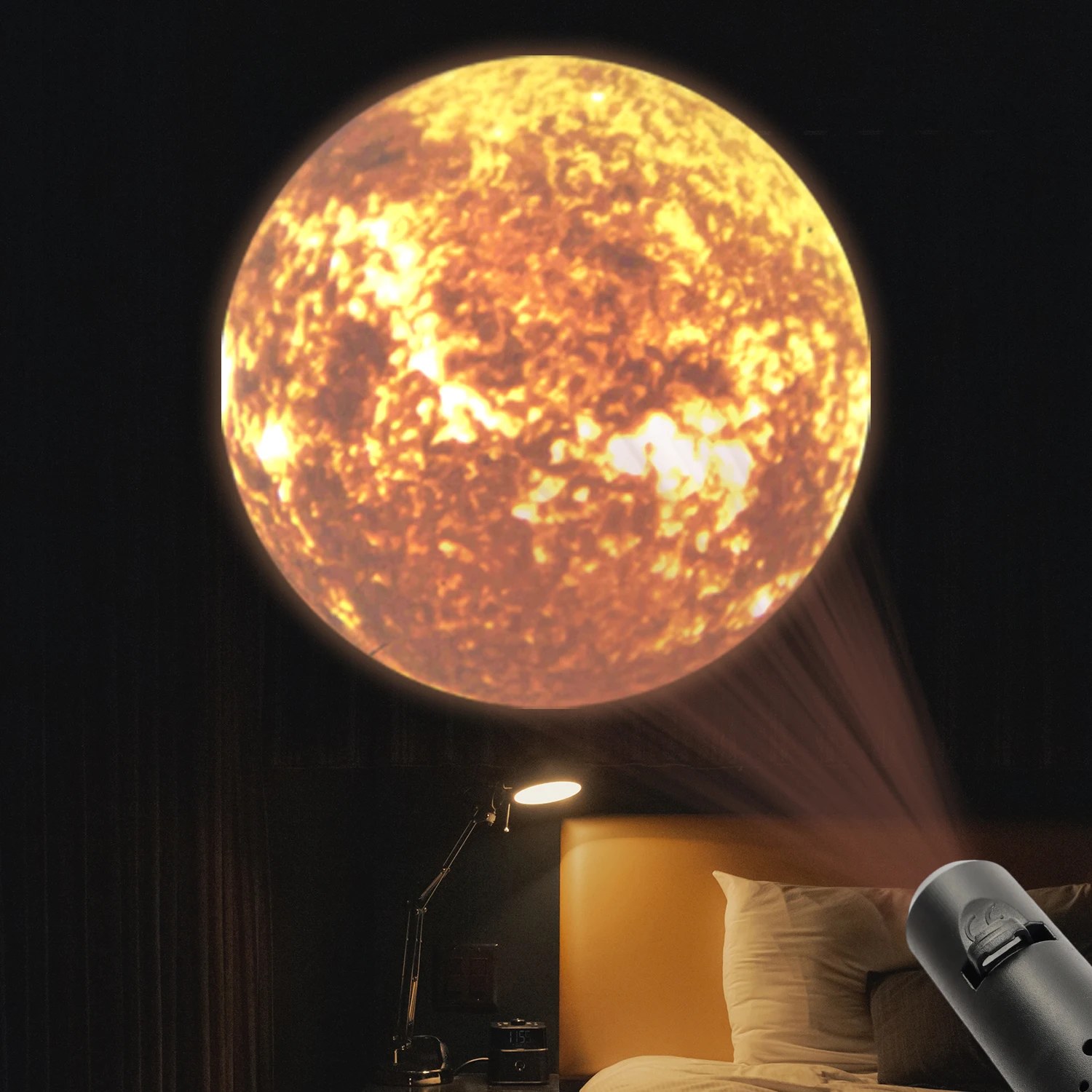 USB Projection Light Plug in Planet Patterns Replacement Lamp Strip Bedroom Ceiling Galaxy Projector Romantic Decor Night Light