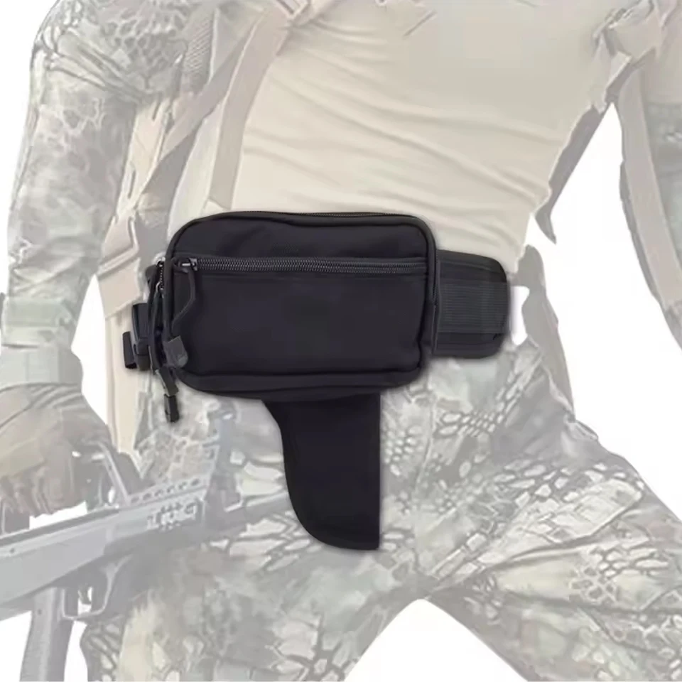 NEW Oxford Cloth Waterproof Tactical Waist Bag, Adjustable Outdoor Fanny Pack for Hunting, Camping, Hiking & Running for Men