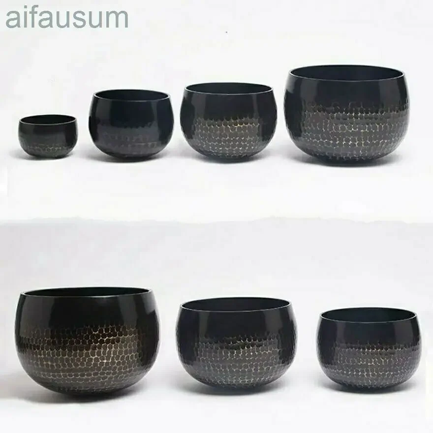 Thickened Black Copper Chime Tibetan Singing bowl Yoga Meditation Sound Healing  Stress Relief Spiritual Gift