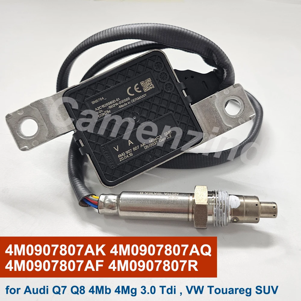 

New 4M0907807AK 4M0907807AQ Nitrogen Oxide NOX Sensor 4M0907807AF 4M0907807BM for Audi Q7 Q8 4Mb 4Mg 3.0 Tdi for VW Touareg SUV