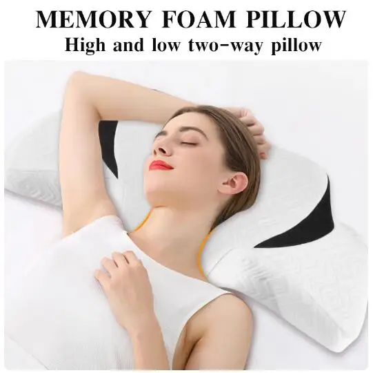 memory foam cervical pillow