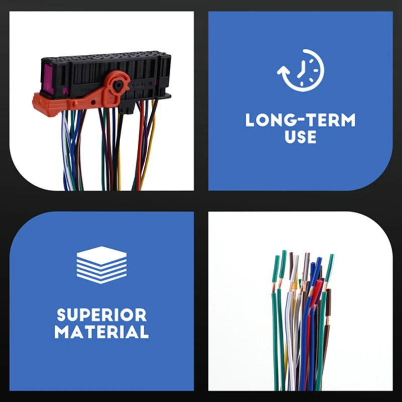 سيارة الباب الأيسر الأيمن كابل الأسلاك قابس كوابل مجمعة 1K 0937702 C لسكودا فابيا سوبيرب للجولف #5