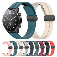 Magnetic Silicone Strap For For Xiaomi Watch S1 Watchband Smart watch Bracelet For Watch S1 Active/Pro/Color 2 band accessories
