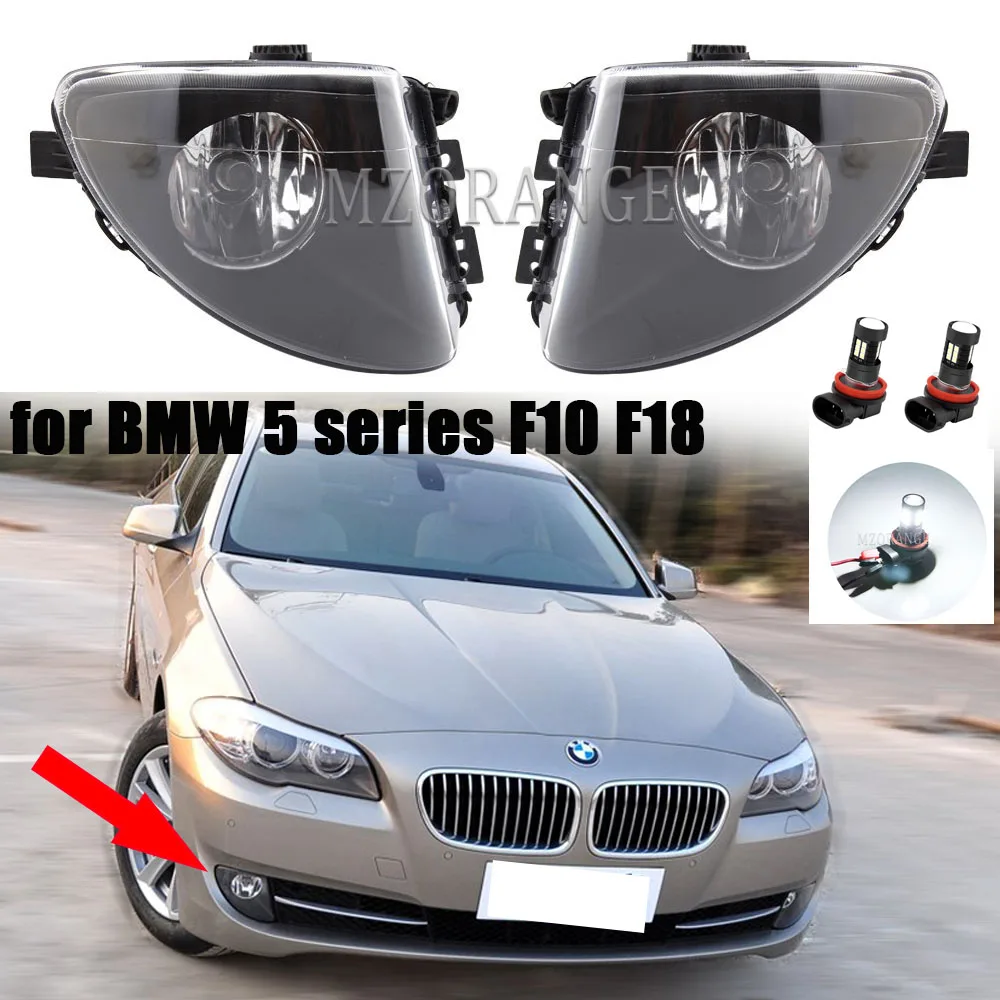 

Fog Lights for BMW 5 Series F10 F18 520d 520i 523li 525li 530li 2010-2014 Foglamp Headlight Foglight 63177216885 Car Accessories