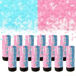 Confetti Poppers Cannons for Gender Reveal Wedding Birthday Graduation Baby Shower Anniversary Christmas New Year's Party Decor