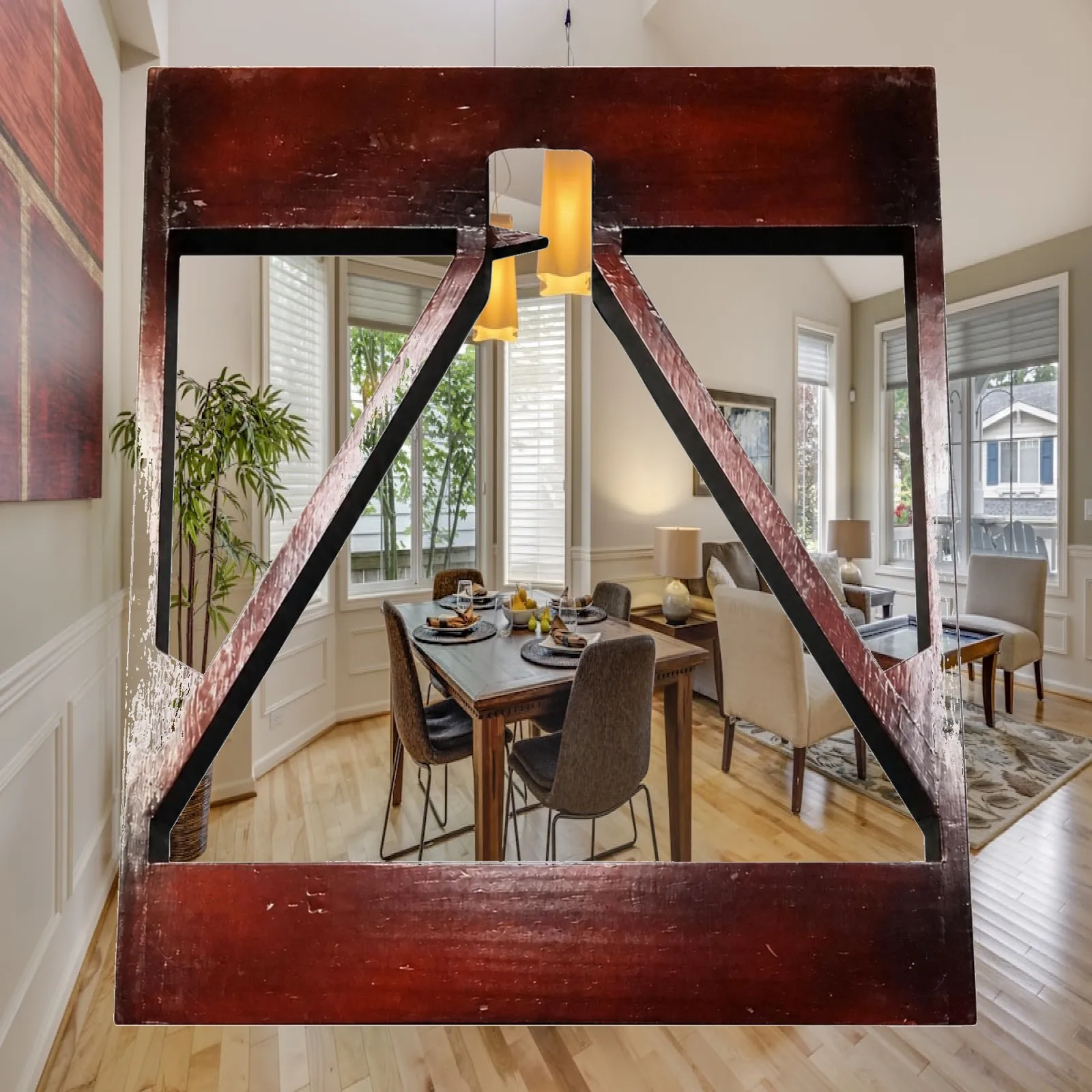 Wooden Triangle Rack for Snooker Balls Billiard Ball Frame Holder Solid Wood Racking Tool for Billiards Table Setup