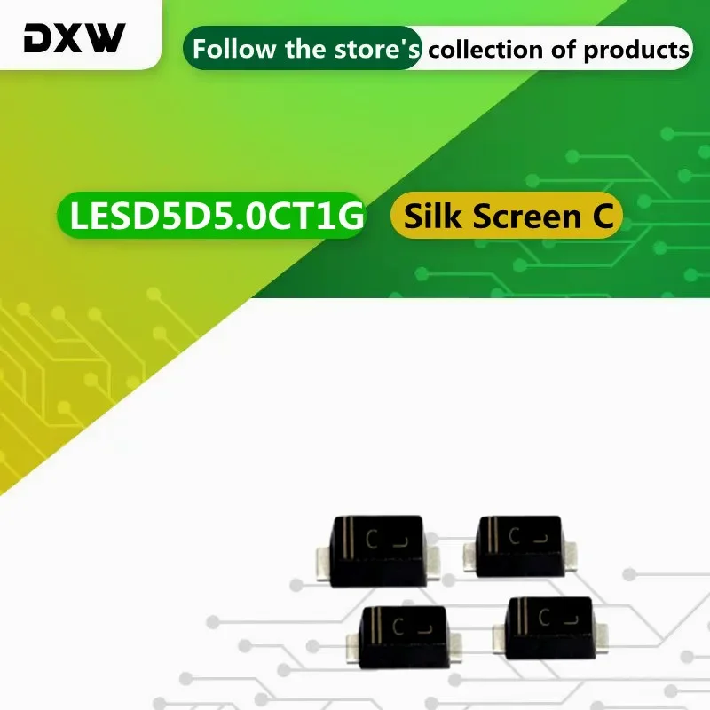 50PCS LESD5D5.0CT1G…