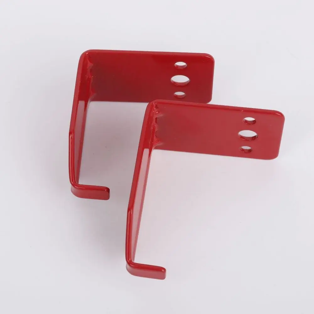 4 Set Heavy Duty Bracket Space-Saving with Screws Hanger Fork Slot 2.5CM Metal Construction Tool Storage Hook Cabinet - view 3