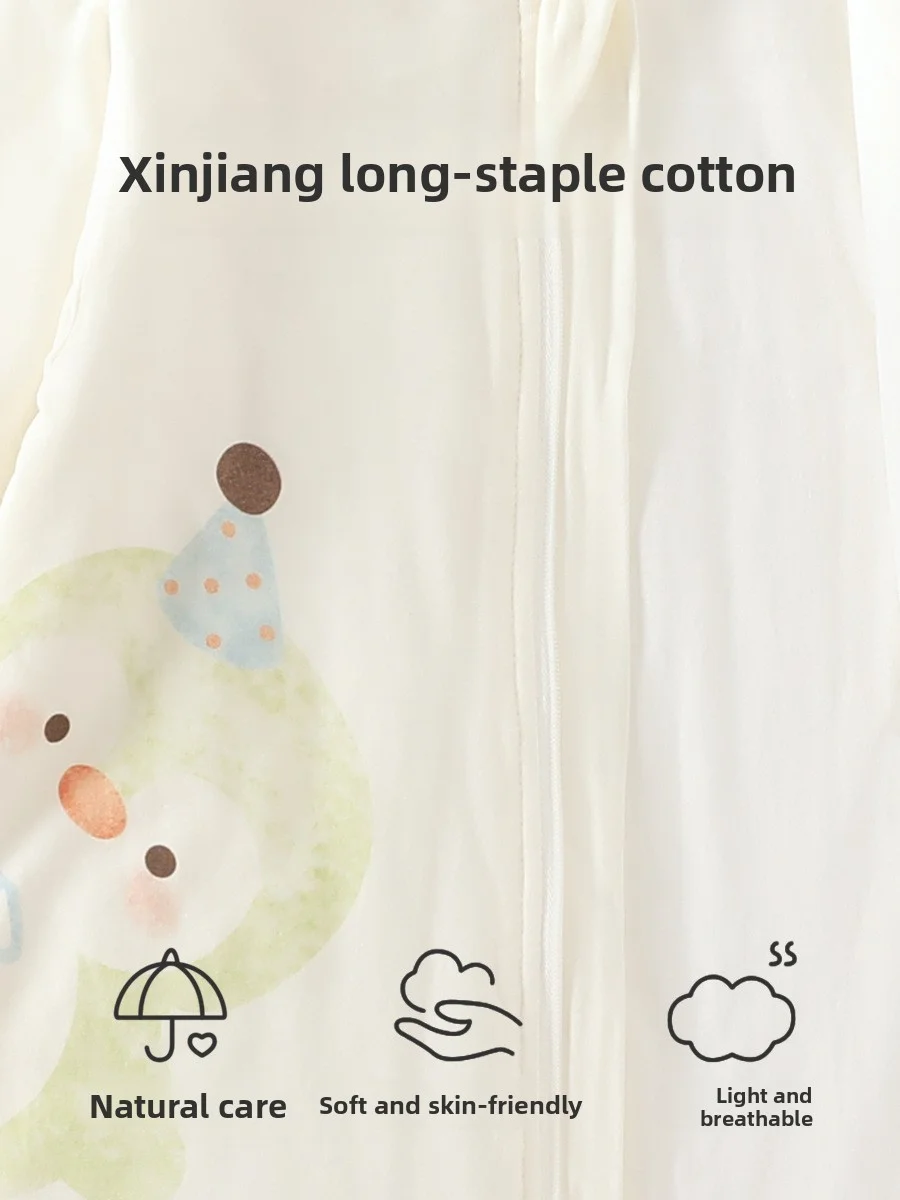 Newborn Baby Winter Autumn Sleepwear, 50g Cotton Padded Infant Romper, Warm Thickened One-piece Pajamas for Toddlers