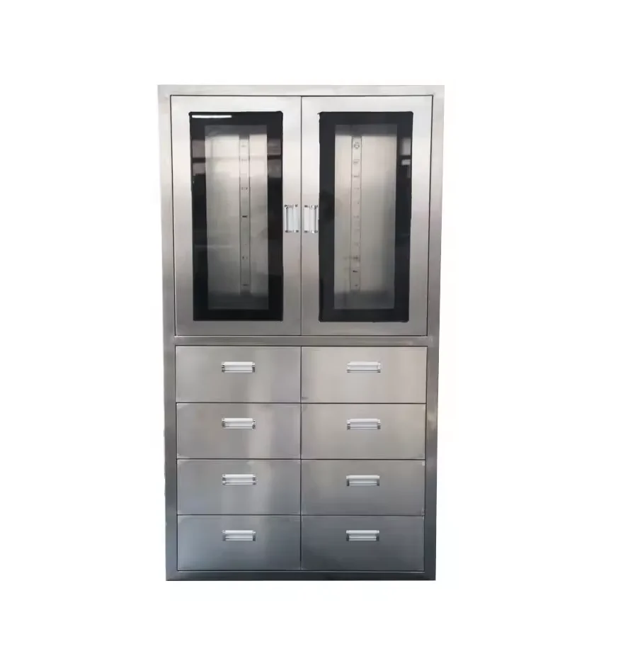 

Stainless Steel Cabinet Operating Room Medical Sterile Instrument Cabinet File Cabinet Staff Dust-Free Locker