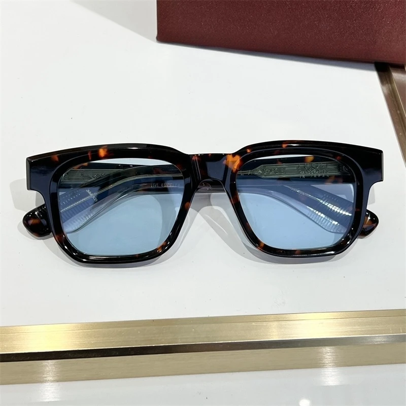 JMM 야외 선글라스 럭셔리 브랜드 아세테이트 패션 플라자 빈티지 선글라스 남성 Oculos De Sol Masculino 오리지널 케이스 포함