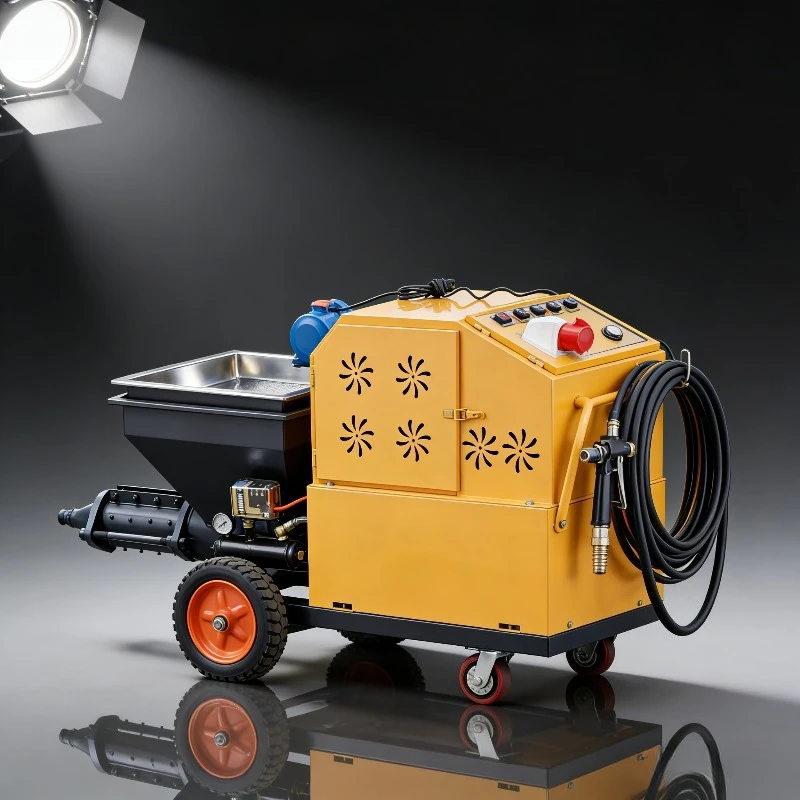 

Electric Mortar Pump Spraying Machine Concrete Cement Wall Plaster Rendering Equipment