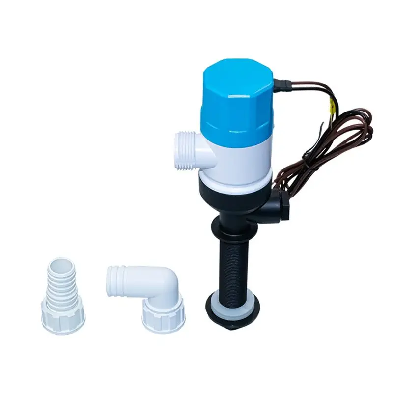 

A19Q-13 Series Aeration Bait Pump Marine Road Submarine Water Pump DC Submersible Pump Live Fish Tank Water Pump
