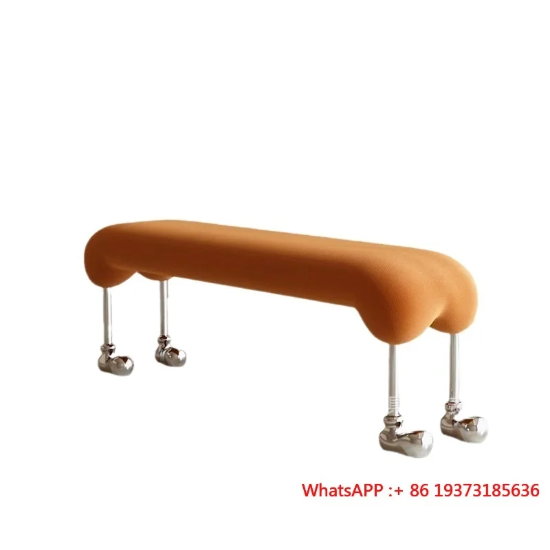 Originality Cream style dog stool Restaurant clothing store manager bench Household doorstep shoe changing bed end stool