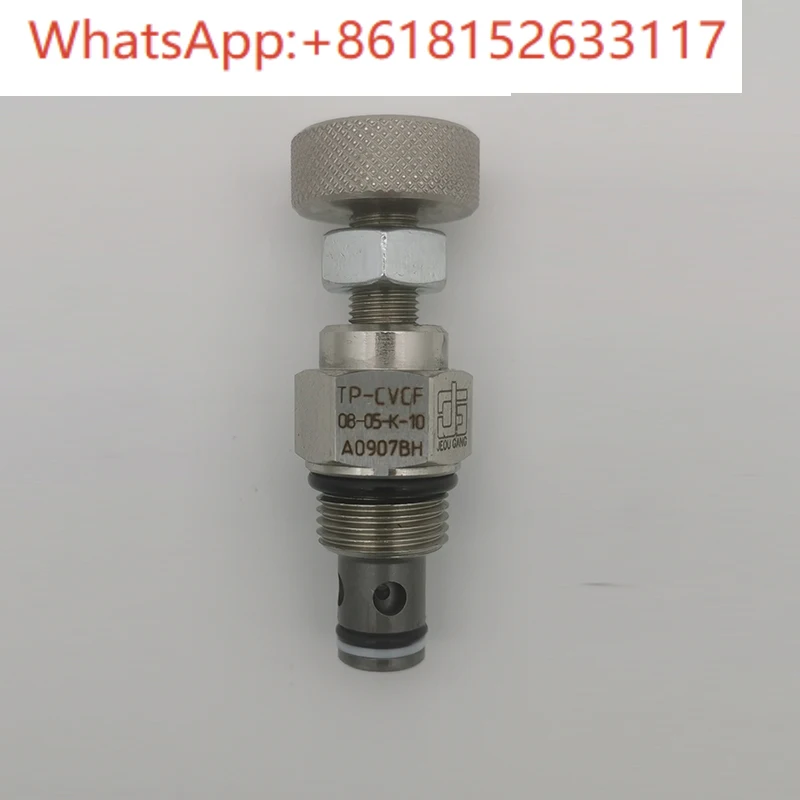 Válvula de mariposa unidireccional tipo presión válvula enchufable TP-CVCF-16-20-L