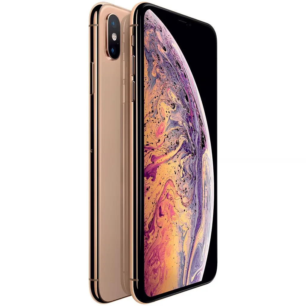 هاتف Apple iPhone XS Max 4G A12 Bionic IOS 6.5 بوصة أصلي غير مقفول وذاكرة وصول عشوائي 4 جيجابايت وذاكرة قراءة فقط 64/256 جيجابايت 97% جديد