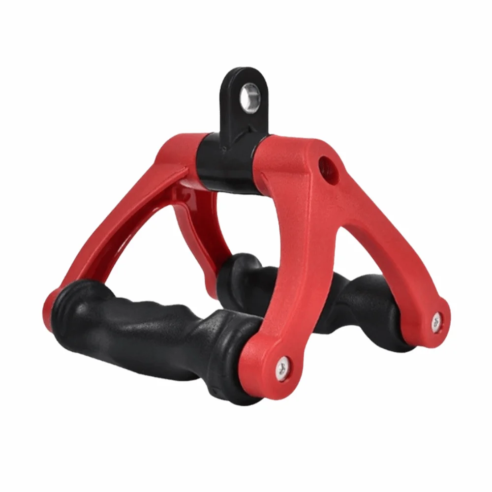 V-Bar Fitness Pull Down Handle 360° Rotating Exercise Handle V-Shaped Handle Ergonomics Seated Row Gym Attachment Home Gym
