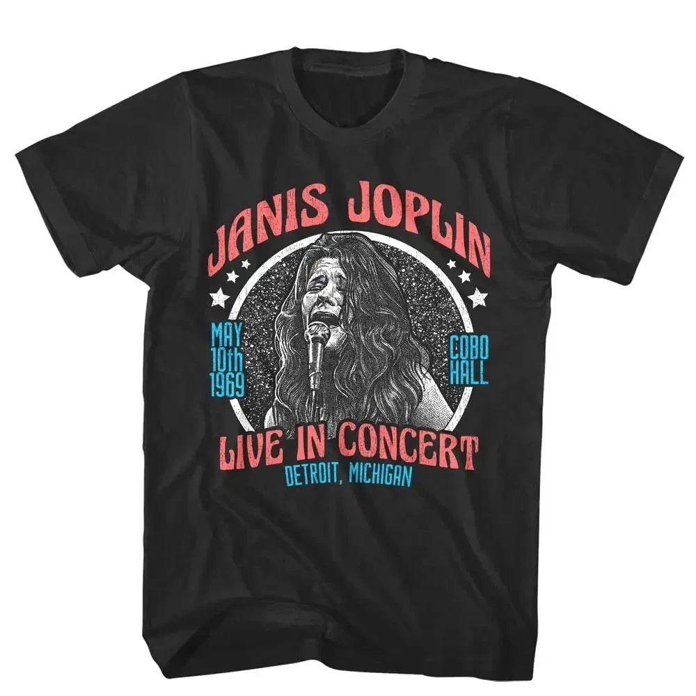 

Janis Joplin Live In Concert Drawing Men's T Shirt Casual Shirt with The Movie Pattern of "The Phantom"