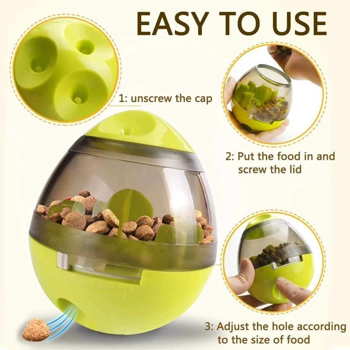 Dog pet toys Fun Tumbler leaky food ball toy dog fun entertainment Educational toy Pet automatic feeder Slow food bowl