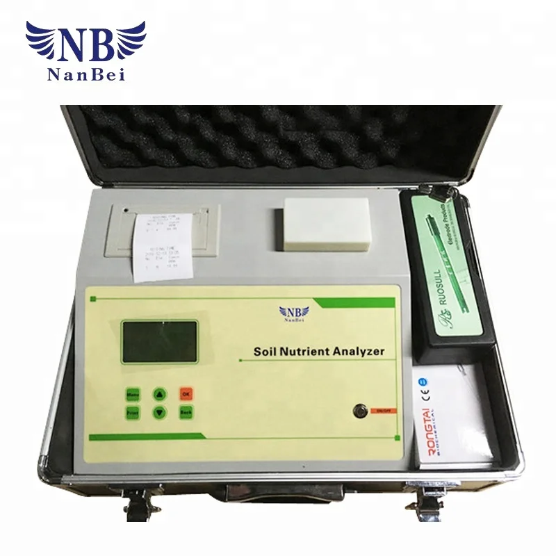 

Digital agriculture fertilizer npk soil nutrient speed tester