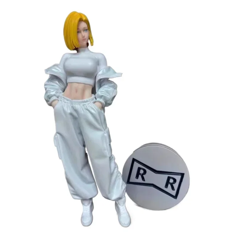 

Anime Lazuli Figurine Girls Dragon Ball Figures Casual Clothes Android 18 Figure Adult Model 29cm PVC Collection Toys Gifts