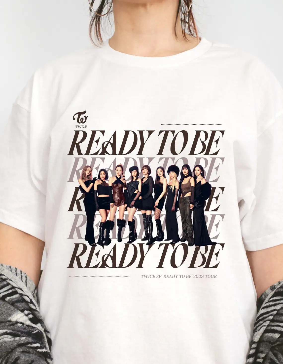 Twice Ready To Be Unisex Jersey Short Sleeve Tee Perfect For Once And Kpop Fans!