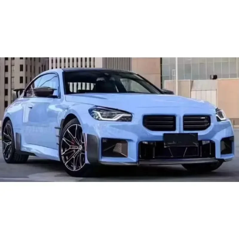 For BMW M2 G87 Bodykit 2023+ Dry Carbon Fiber Car Front Bumper Lip Car Front Lip M Performance Style Body Kits Car Accessories