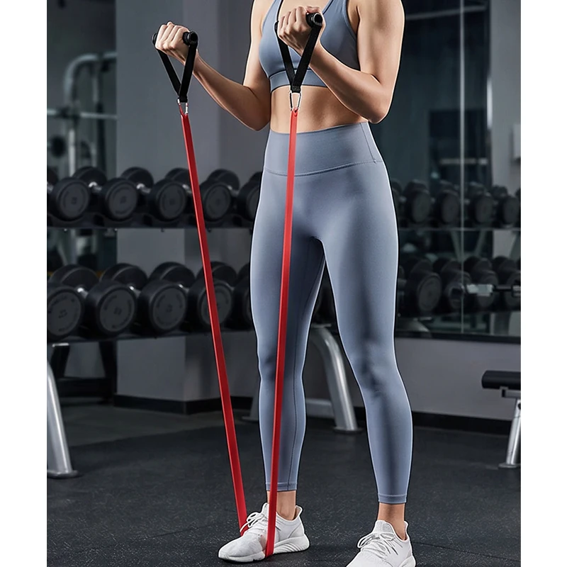 1pc Yoga Resistance Band With Different Levels, Elastic Fitness Stretching Band, For Hip Lifting, Deep Squatting, Body Shaping