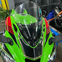 For Kawasaki ZX-10R ZX10RR ZX 10R 2016 2017 2018 2019 2020 ZX10R Windscreen Windshield Screen Double Bubble Wind Deflector Black