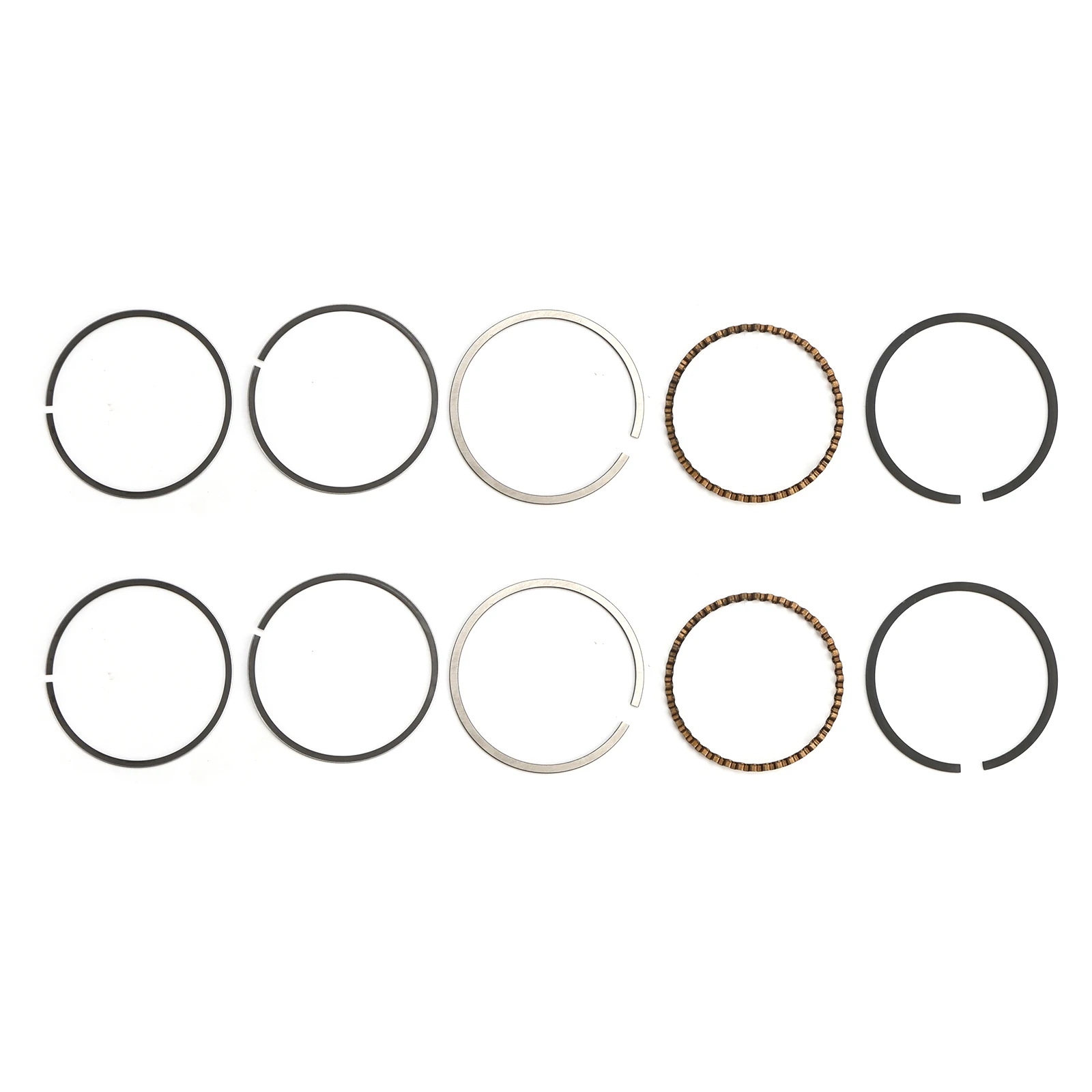 Artudatech 2x Engine Piston Rings Pin Kit 44mm 44.25mm 44.5mm For Honda CM125 CA125 CM CA 125 Rebel Parts
