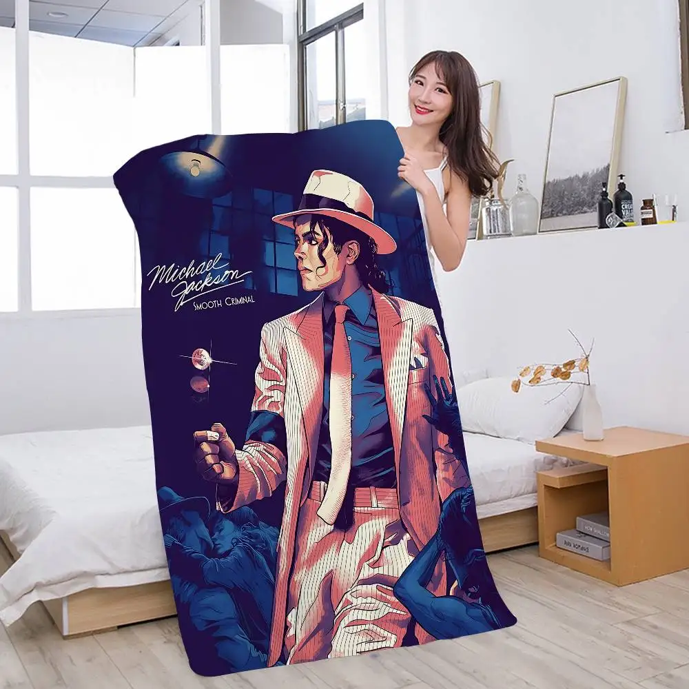 M-Michael Jackson Beach Towel Colorful Bath Towels for Girl Microfiber Quick Dry Custom Sand Free Beach Yoga Spa Gym Pool