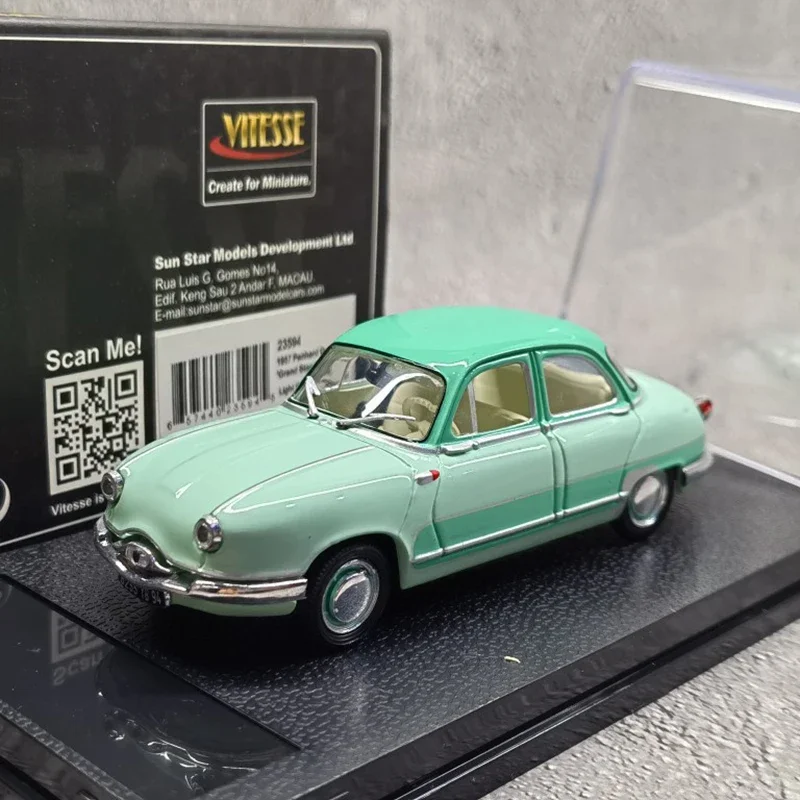 Diecast 1/43 Scale 1957 Panhard Dyna Panhard Alloy Classic Nostalgic Vintage Car Classic Car Collectible Car Toy Gift