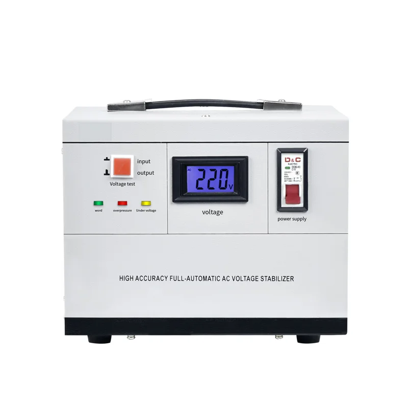 Customized single-phase 220V 10kva 15kva automatic voltage regulator at a good price