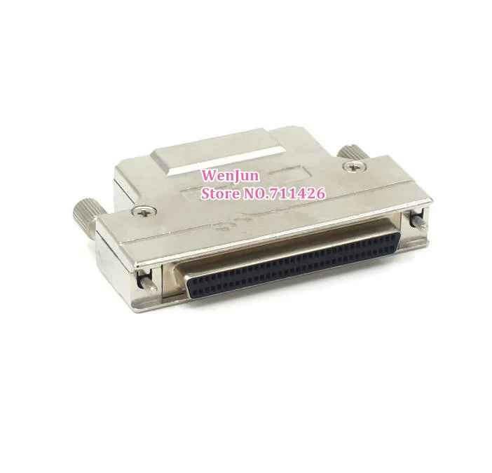 High Quality MD68F-AS SCSI 68Pin Female Connector SCSI 68 Pin Female Head with Iron Shell welding wire type