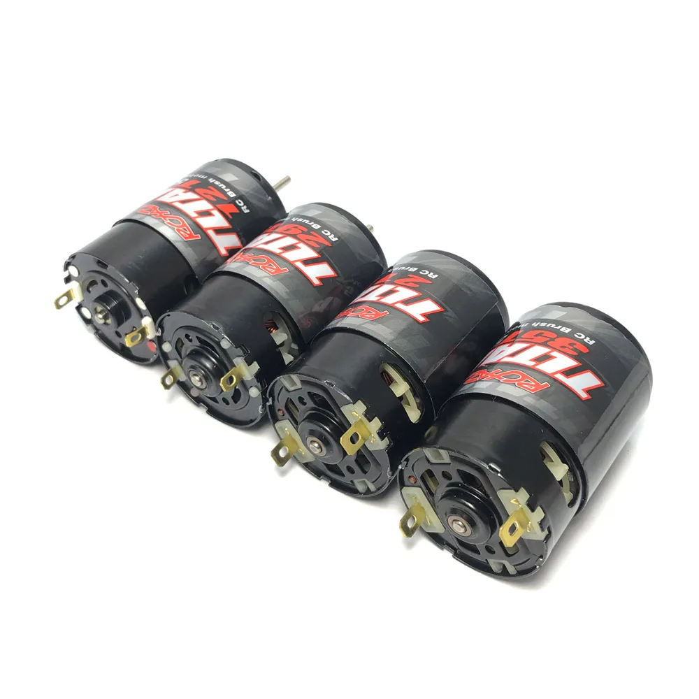 YSIDO 550 Brushed Motor Waterproof 12T 21T 29T 35T for 1:10 RC Crawler Axial SCX10 AXI03007 JL 90046 TRX4 TRX6 RC Parts