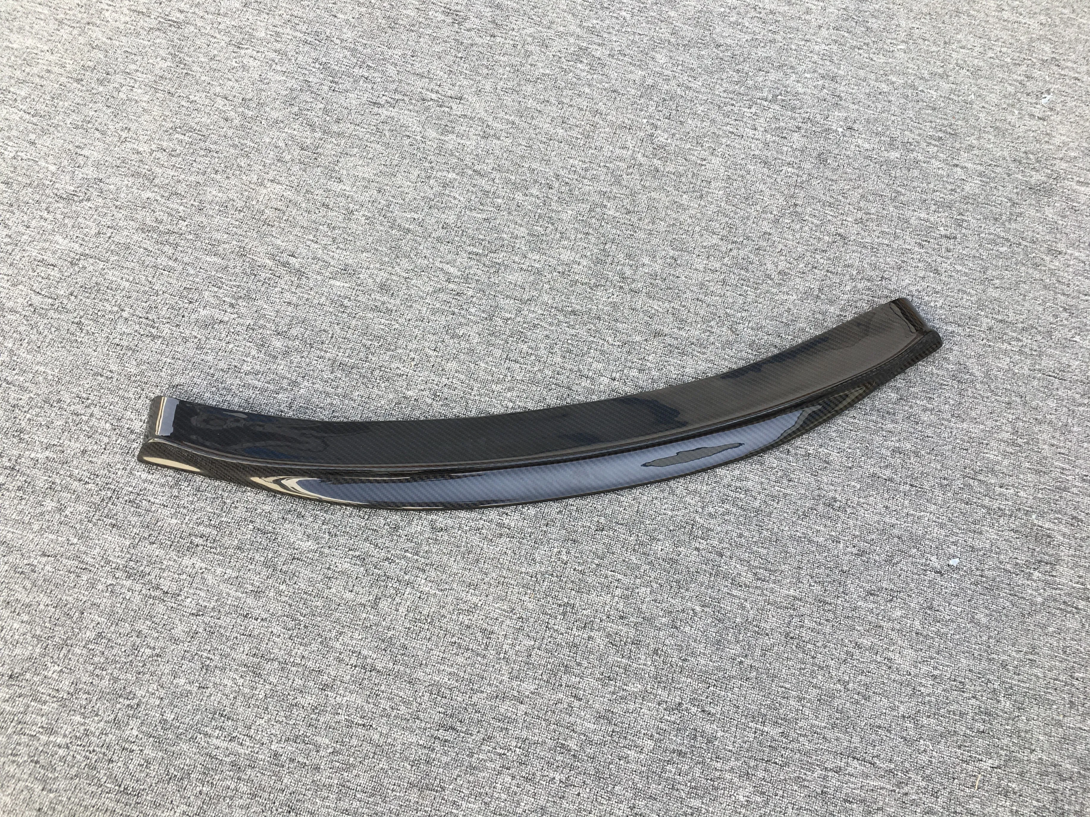 Dry Carbon Fiber Front Bumper Lip Spoiler For BMW 6 Series F06 F12 F13 M6 2013-2018 FRP Front Chin Spoiler Car Styling Bodykit - view 2