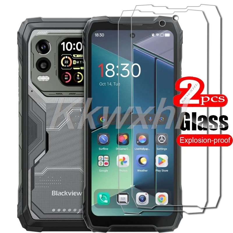 1/2PCS FOR Blackview Xplore X1 Tempered Glass Cover  BlackviewXploreX1 XploreX1 Xplore1 1 Pro Screen Protector Transparent Film