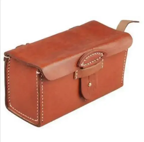 REPRO الحرب العالمية الثانية الإمبراطورية اليابانية Arisaka نوع 38 الجلود الذخيرة الحقيبة إعادة تمثيل العسكرية جمع