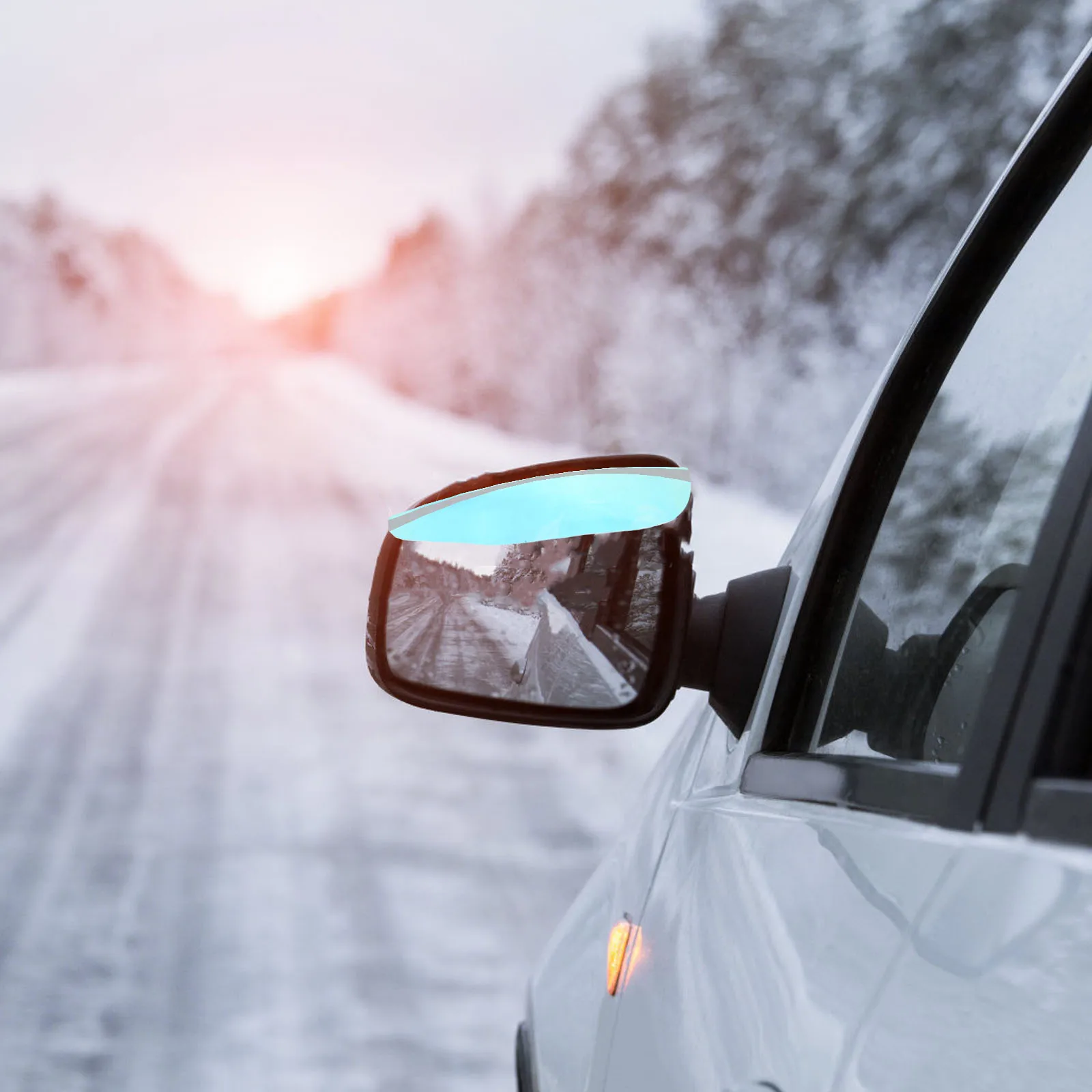 

1 Pair Waterproof Side View Covers Pvc Car Visor Guard Rearview Mirrors Rain Protection Wind Deflectors Car Side