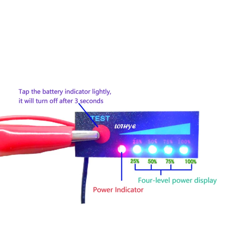 3.7V 2S 3S 4S 18650 Li-ion Lipo Lithium 12V Lead Acid Battery Level Indicator Tester LCD Display Meter Module Capacity Voltage