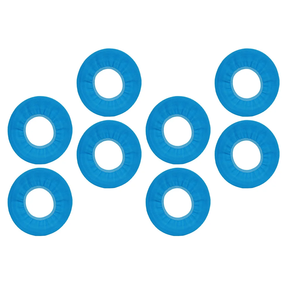 

8Pcs Disposable Toilet Seats Covers Comfortable Elastic Cushion Soft Breathable Pad for Household Bathroom Travel Use