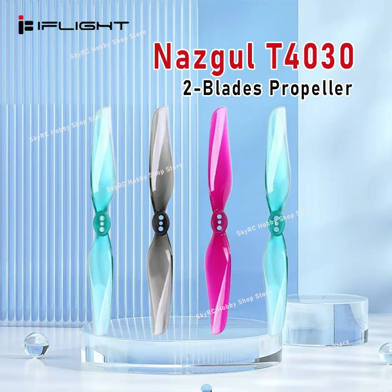 

2 пары IFlight Nazgul 4030 4X3 2-лопастной пропеллер для ПК для FPV Racing Freestyle 4 дюйма Зубочистка Micro Long Range LR4 Дроны