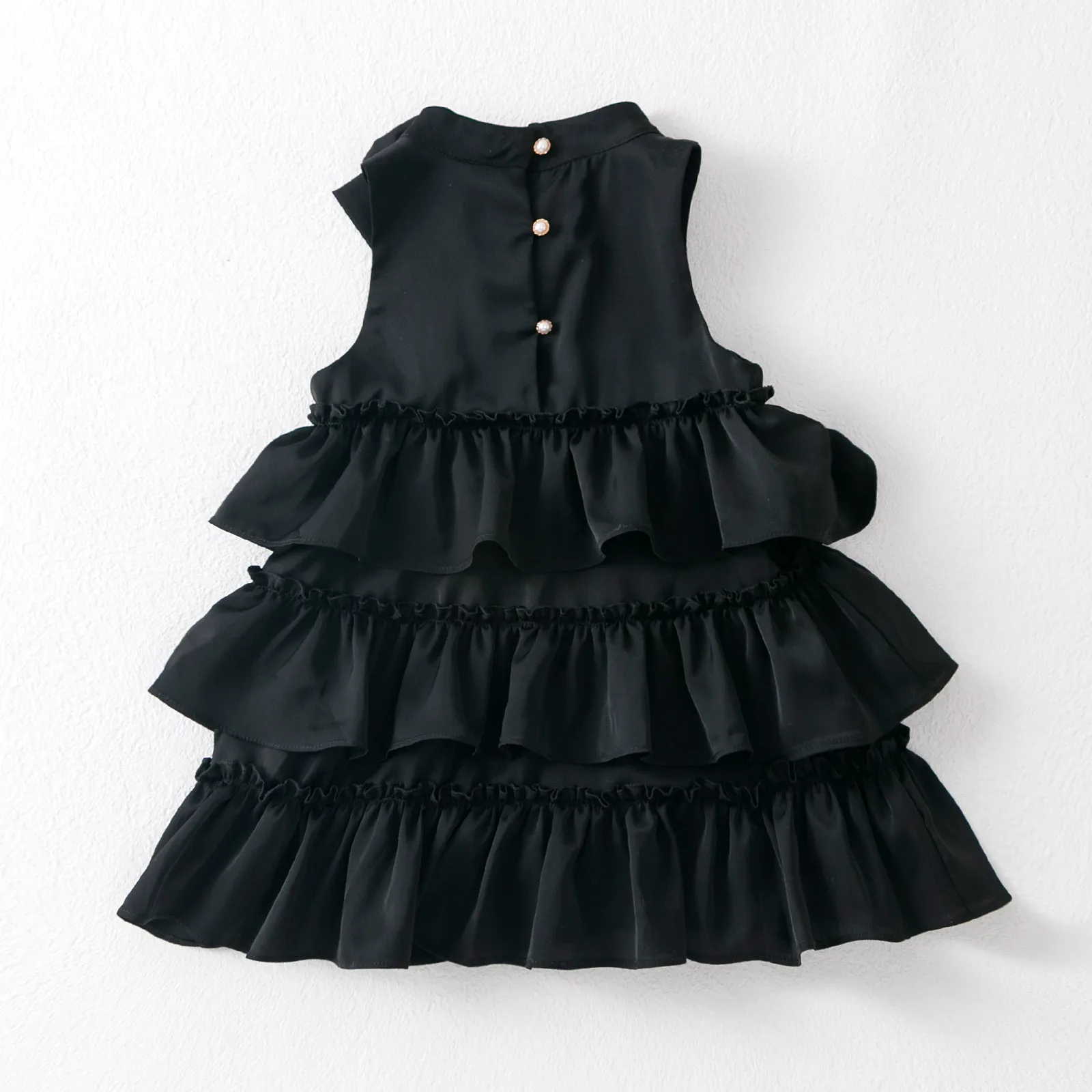 فستان HETISO للفتيات الصغيرات ملابس كاجوال بطبقات للأميرة للأطفال وحفلات أعياد الميلاد من عمر 1 إلى 4 سنوات
