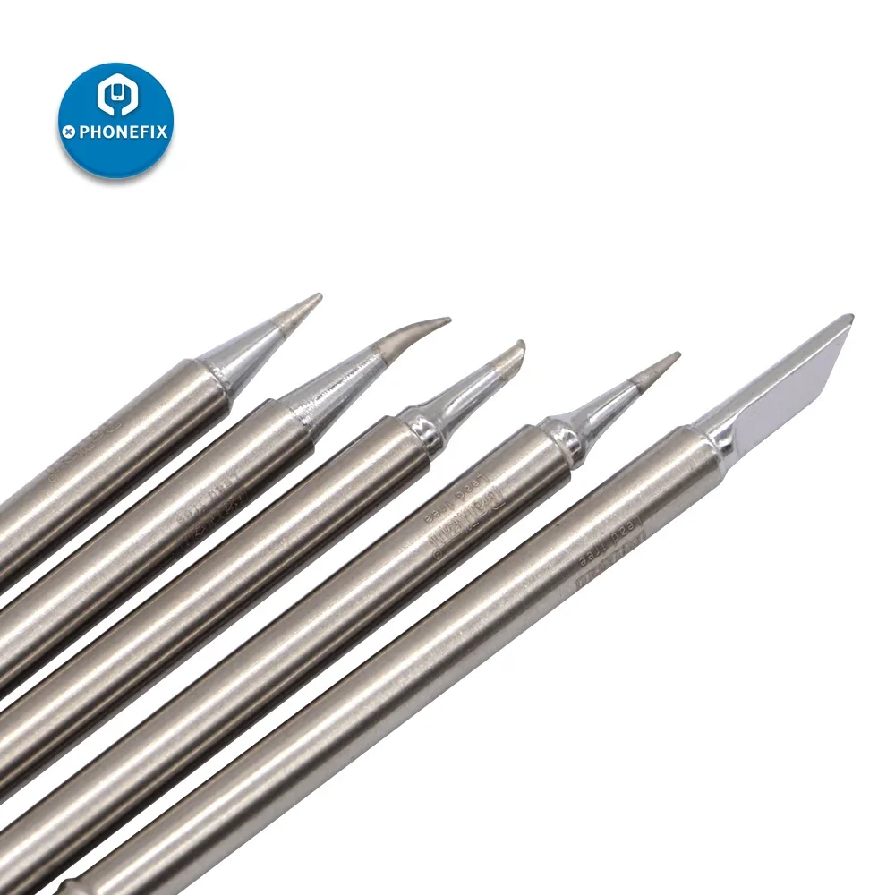 T13 Lead-free Soldering Iron Tips for BAKON BK950D Rework Station Repair Iron Tips Mobile Phone PCB Welding Replacing Tool