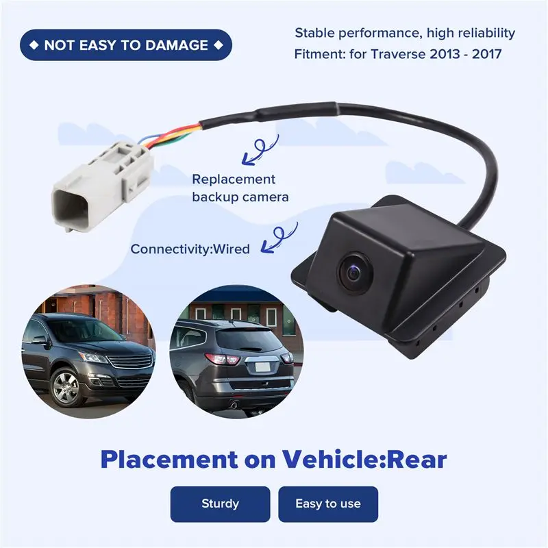Rearview Camera Auxiliary Camera Reversing Camera For Traverse 23135306-N32R