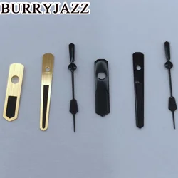 BURRYJAZZ NH35 NH36 NH38 7S26 7S36 4R35 4R36 Watch Hands Black Gold Hands Green Luminous