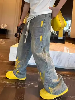 10 best sales Calça jeans com fivela falsa - №8