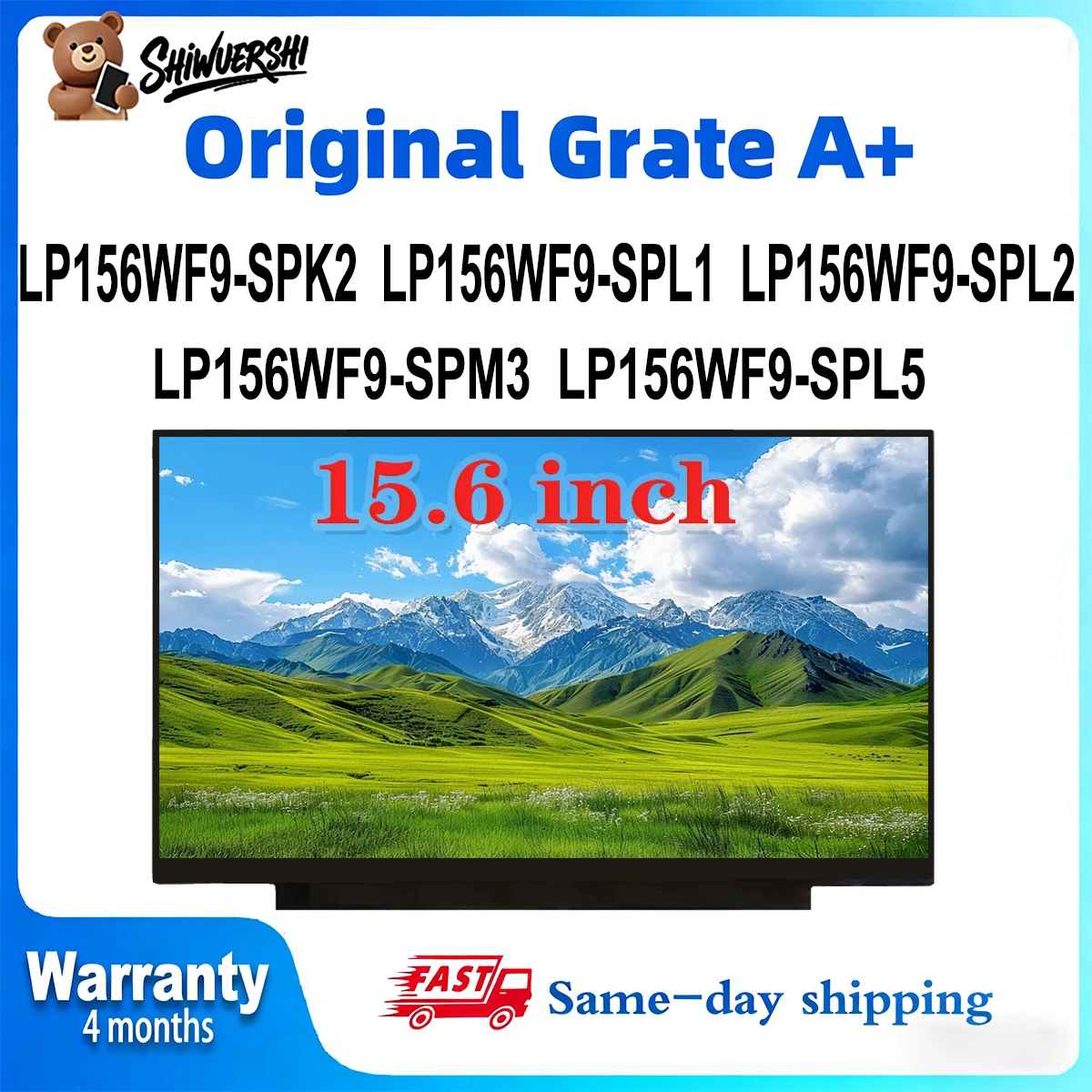 

Wholesale Slim 15.6 inch Laptop Lcd Screen Monitor Panel LP156WF9 SPK2 LP156WF9 SPL1 LP156WF9 SPL2 LP156WF9 SPM3 LP156WF9 SPL5